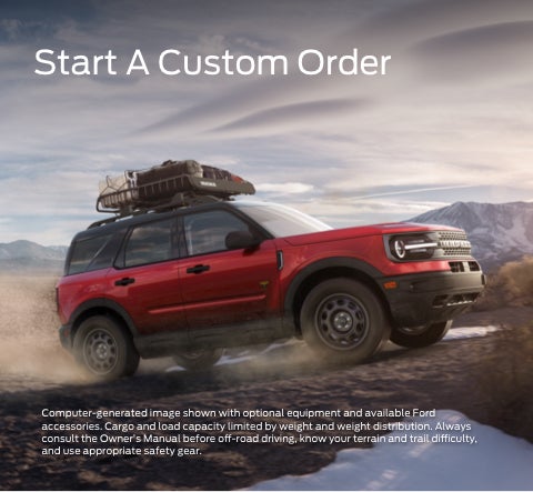 Start a custom order | Don Tester Ford Inc in Norwalk OH