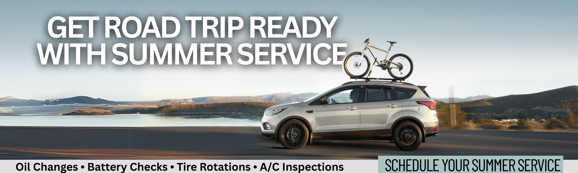 Get Road Trip Ready with Summer Service